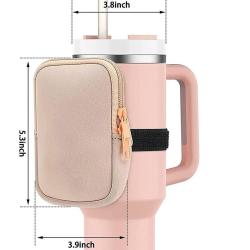Custom Logo Sport Gym Water Bottle Phone Holder Handheld Storage Bag 20oz/30oz/40oz Portable Water Bottle Pouch