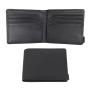 Factory wholesale canvas wallet men's short wallet rfid blocking slim short canvas wallet
