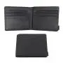 Factory wholesale canvas wallet men's short wallet rfid blocking slim short canvas wallet