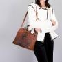 2024 New design women's fashion handbags rivets large capacity casual simple shoulder bag