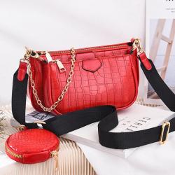 KBW519 Hot Selling Women Bags New Ladies Korean Fashion Girls Bags Three Sets of PU Crossbody Shoulder Handbag