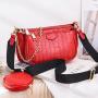 KBW519 Hot Selling Women Bags New Ladies Korean Fashion Girls Bags Three Sets of PU Crossbody Shoulder Handbag