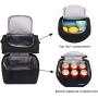 Insulated Lunch Box Large Insulated Cool Tote Bag Lunch Kit for Men Women Double Deck
