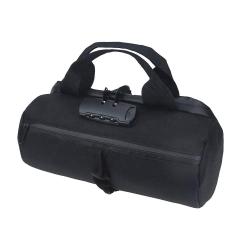 Accept OEM Waterproof sealing zipper Combination Lock Soft Bag Smell Proof Carbon Lining Travel Handbag