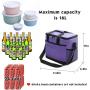 Free Sample Soft Leak Proof Liner Tote Insulated Cooler Lunch Bag for Picnic Boating Beach Fishing School Work