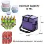 Free Sample Soft Leak Proof Liner Tote Insulated Cooler Lunch Bag for Picnic Boating Beach Fishing School Work