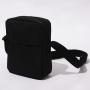 Men's Small Belt Bag Fitness Workout Mobile Phone Bag Rectangular Sling Bags for Men Weekender Chest Bumbag Black Waist Pack