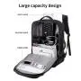 Multifunctional Simple Anti Theft Mochilas Business Outdoor Leisure Travelling USB Charging Laptop Backpack