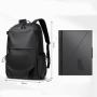 2024 New Men's Backpack Minimalist Large Capacity Backpack Waterproof Men's Multifunctional Computer Backpack