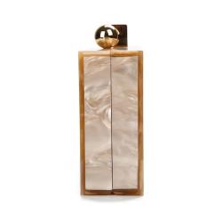 2024 Custom New Arrival Acrylic Marble Evening Bag For Women Luxury Clutch Bags
