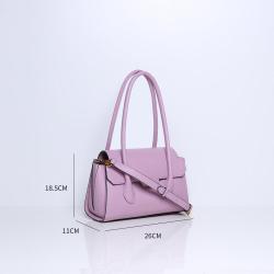 Elegant Office Ladies Pu Leather Hand Bags Wholesale Women Designer Bag Zipper Pocket Handicraft Factory Cross Body Shoulder Bag