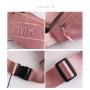 custom logo luxury fashion outdoor multifunctional cross body sling black waist bag waterproof fanny pack for women