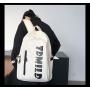 HR051 Teenager Fashion School Bag College Students Nylon Leisure Laptop Backpack Popular Letter Mobile Phone Multiple Bags