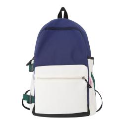 New Design School Bag For College Students Couple Backpack Color Contrast Sports Causal Backpack Fashion Schoolbag