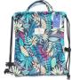 Gelory Factory Custom Printing Logo Students School Bagpack Women Durable Canvas Drawstring Bag