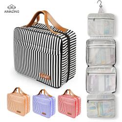 Accept Custom LOGO Large Capacity Beauty Makeup Bag Travel Cosmetic Bag Case for Women Cute Makeup Case