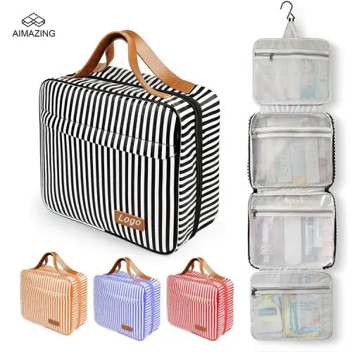 Accept Custom LOGO Large Capacity Beauty Makeup Bag Travel Cosmetic Bag Case for Women Cute Makeup Case