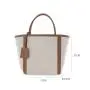 Wholesale Custom Pu Leather Shoulder Tote Outdoor Travel Purses And Handbags Fashion Women Canvas Tote Bags