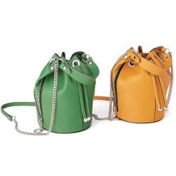Barrel Shaped Custom Punk Style Womens Bucket Bag For Girls Roomy Functional Ladies Crossbody Bags