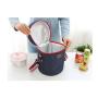 Customized Logo Food Cooler Thermal Bag Insulation Chill Set Family Travel Picnic Cooler Lunch Bag