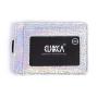 ZHF080 Cross-border Korean Laser Sequin PU Leather Women's Wallet Creative Elastic Band Card Bag Card Holder