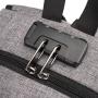 KBW669 Anti-theft Backpack Usb Charging Oxford Cloth Business Computer Bag Trolley Case Fixed with Password Lock Shoulder Bag