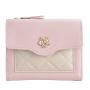 ZR616 Women's Short Wallet Fashion Girl Lovely Buckle Wallet Horizontal Square Card Holder Handbag Coin Purse Zero Wallet