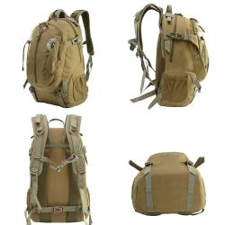 ZF138 New Casual Travel Shoulder Bag Men Hiking Mountaineering Outdoor Sports Backpacks Oxford Cloth Waterproof Wearable