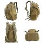 ZF138 New Casual Travel Shoulder Bag Men Hiking Mountaineering Outdoor Sports Backpacks Oxford Cloth Waterproof Wearable