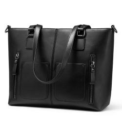 LOVEVOOK High Quality PU leather Tote Bag Top-Handle Purse Elegant Ladies Work Bags Designer Shoulder Bag Women laptop handbags
