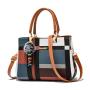 Large Capacity  Luxury Handbags for Women with Pompon China Wholesale PU Womens Bags Ladies Single Shoulder Bag