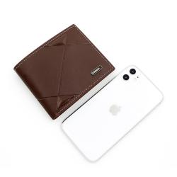 2023 New Stock Men Card Holder Wallet Short Style Multi Card Slot Luxury Mens Bags Trifold Horizontal Cartera De Hombre