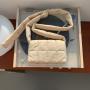 New Jelly Color Messenger Bag Girl Plaid Nylon Crossbody Bag Spring Summer Fresh Women Shoulder Bag