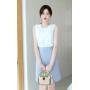 ZR690 Women's Bags New Fashion PU Leather Girl Lovely Small Square Bag Simple Zipper Shoulder Crossbody Phone Bag Female Party