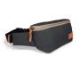 Travel Anti-Theft Waist and Shoulder Bag Smell Proof and Odor Absorbing with Lock Made from Durable Nylon and Polyester