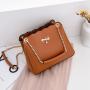 Latest Design Real Genuine Hard Leather Stylish Handbag Lady Tote Women Bag Handbag 2022 women's shoulder bags