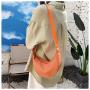 HR272 Unisex Nylon Crossbody Bag Female New Dumpling Type Lightweight Crossbody Waist Bag Women's Outdoor Underarm Shoulder Bag