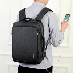 fashion casual large capacity smart usb charging notebook computer laptop backpacks bags for women men