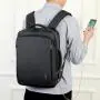 fashion casual large capacity smart usb charging notebook computer laptop backpacks bags for women men