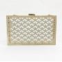 Fashionable new diamond inlaid transparent box acrylic small square bag