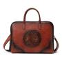 2024 Custom Vintage PU Leather Briefcases Laptop Bag Handbag For Office Women