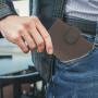 Wholesale Slim Front Pocket Wallet Money Clip Card Holder OEM Card Holder Pop Up Wallet RFID Protected Aluminum Card Case