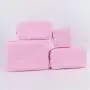 Keymay Wholesale Waterproof Nylon Zipper Pouch Custom  Embroidery Cosmetic Bag For Women Make-up Bag