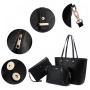 LOVEVOOK wholesale 2022 designer handbags famous brands luxury 3pcs geometric handbags sets for women purses and ladies handbags