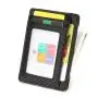 CUIKCA RFID Blocking Carbon Fiber Pattern PU Leather Wallet Purse Unisex Driver's License Card Holder Business ID Bank Card Case