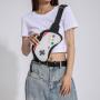 2023 Fashion Gamepad Shape Women Waist Bags Small Crossbody Chest Bags Custom Waterproof Nylon Fanny Pack