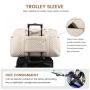 Hot Sale 2pc/set Waterproof Carryon Gym Travel Bags Duffel Luggage Bag with Laptop Compartment Weekender Overnight Bag Unisex