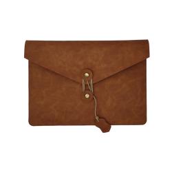 Customized Waterproof Genuine Leather Laptop Sleeve Leather Notebook Computer Carrying Bags Cover