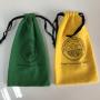 Soft Brushed Cotton Flannel Cloth Drawstring Bag
