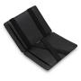 Custom men rfid blocking pu leather magic wallet front pocket magic wallet with zipper coin pocket